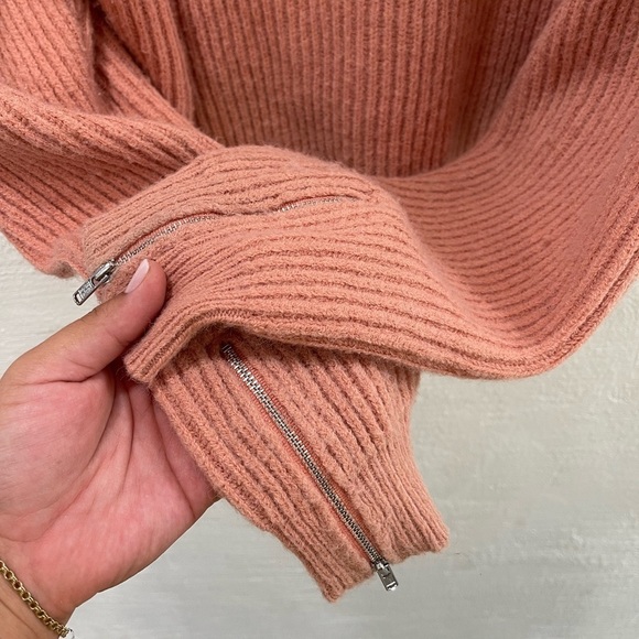 For Love and Lemons Ryan Sweater Rose - Picture 6 of 6